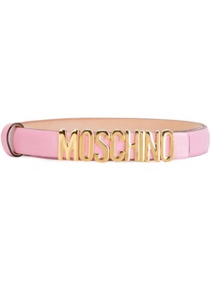 Moschino ремень с пряжкой-логотипом