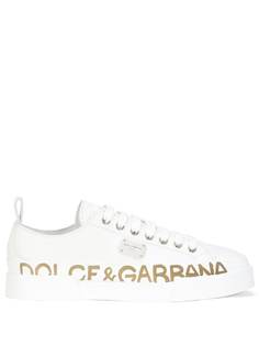 Dolce & Gabbana кеды с логотипом