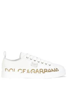 Dolce & Gabbana кеды с логотипом
