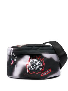 Diesel сумка на плечо с принтом граффити и логотипом