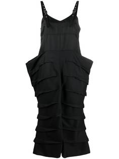 Comme Des Garçons Noir Kei Ninomiya платье асимметричного кроя с карманами