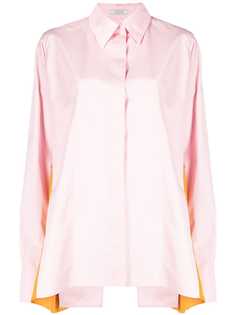 Nina Ricci рубашка с плиссированными вставками