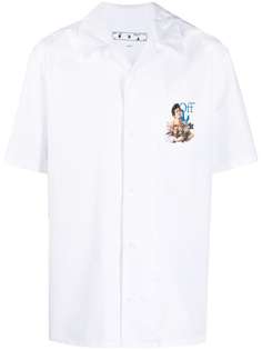 Off-White рубашка Caravaggio Boy с короткими рукавами