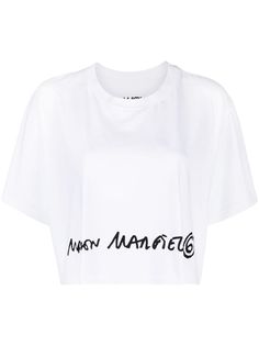 MM6 Maison Margiela футболка с логотипом