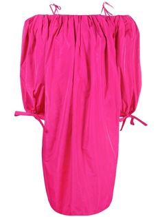 MSGM платье на одно плечо