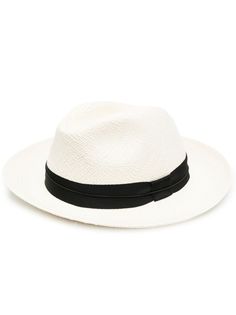 Lardini соломенная шляпа с логотипом