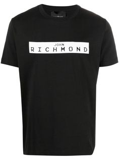 John Richmond футболка с короткими рукавами и логотипом