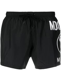 Moschino плавки-шорты с логотипом