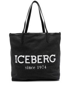 Iceberg сумка-тоут с логотипом