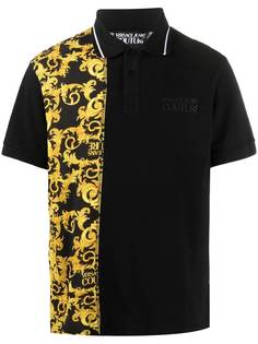 Versace Jeans Couture рубашка поло с принтом