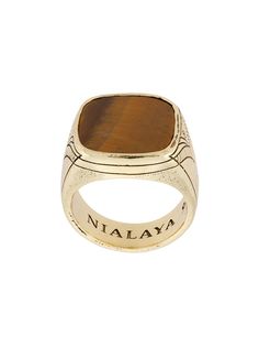 Nialaya Jewelry кольцо с гравировкой