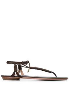 Aquazzura сандалии с завязками на щиколотке