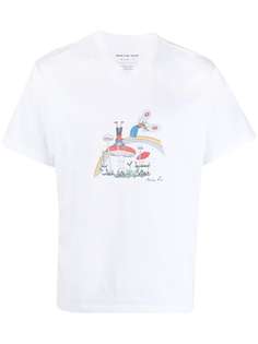 Martine Rose футболка с графичным принтом
