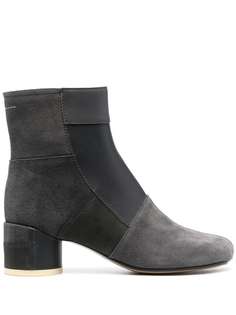 MM6 Maison Margiela ботильоны со вставками