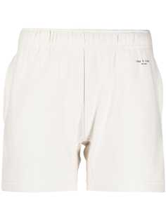 Rag & Bone шорты из органического хлопка с логотипом