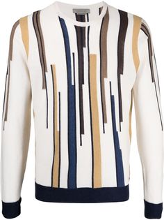 Corneliani полосатый свитер