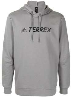 adidas худи с логотипом из коллаборации с Terrex