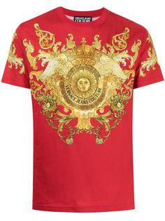 Versace Jeans Couture футболка с принтом Barocco