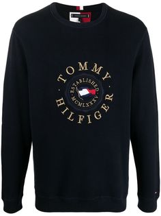 Tommy Hilfiger джемпер с вышитым логотипом