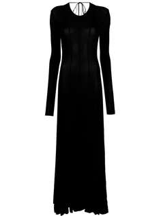 Peter Do платье с открытой спиной