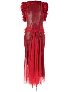 Maison Margiela платье Tango с тюлем
