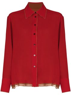 EFTYCHIA рубашка в двух тонах