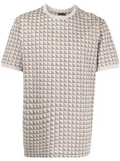 Giorgio Armani футболка с монограммой