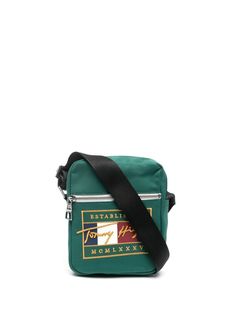 Tommy Hilfiger сумка-мессенджер с вышитым логотипом