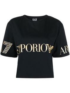 Ea7 Emporio Armani футболка с логотипом
