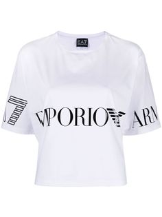 Ea7 Emporio Armani футболка с логотипом