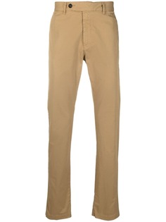 Massimo Alba брюки чинос со смещенной застежкой