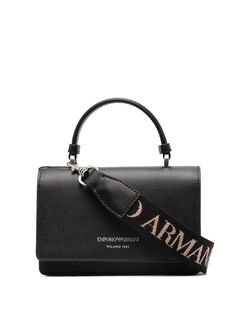 Emporio Armani сумка на плечо с тисненым логотипом