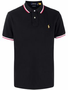 Polo Ralph Lauren рубашка поло с вышивкой