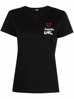 Karl Lagerfeld футболка Karl с логотипом