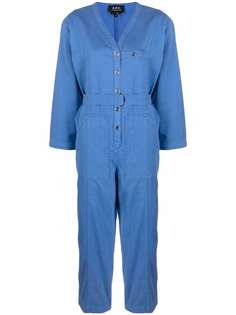 A.P.C. джинсовый комбинезон Gaelle