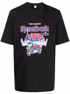 Reebok футболка с графичным принтом