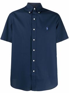 Polo Ralph Lauren рубашка с вышитым логотипом