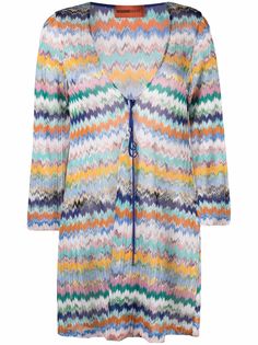 Missoni Mare платье-туника с узором зигзаг