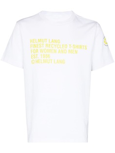 Helmut Lang футболка с короткими рукавами и логотипом