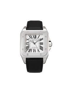 Cartier наручные часы Santos 100 pre-owned 38 мм 2017-го года