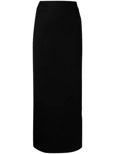 Raf Simons длинная юбка с завышенной талией