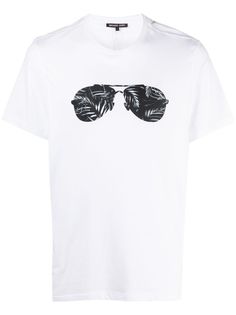 Michael Kors футболка Palm Aviator с принтом