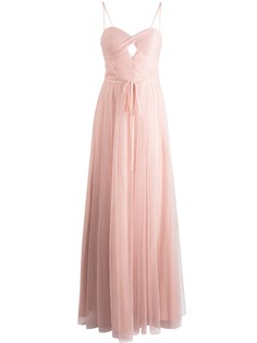 Marchesa Notte Bridesmaids платье макси с вырезом в форме сердца