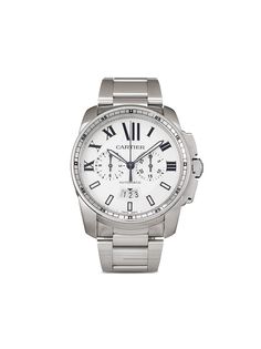 Cartier наручные часы Calibre Chronograph pre-owned 42 мм 2012-го года