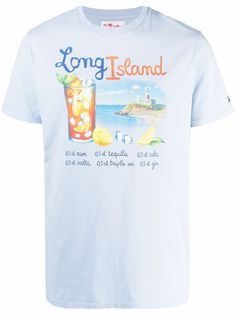 Mc2 Saint Barth футболка с принтом Long Island