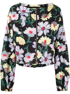 Marni куртка с принтом Magnolia