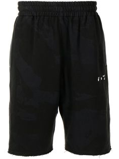 Off-White спортивные шорты с логотипом