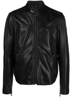 Belstaff байкерская куртка на молнии