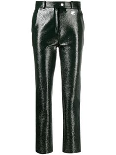 Courrèges брюки кроя слим