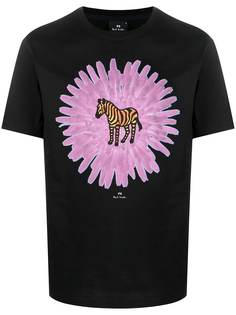 PS Paul Smith футболка Flower & Zebra